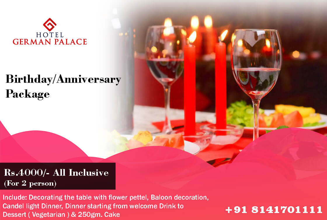 Best Birthday/Anniversary Package in Ahmedabad Hotel Near Airport Koba Highway